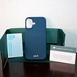 Mous Case for iPhone 16 - Navy Blue - New in Box!